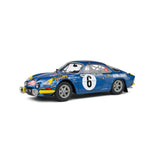 Alpine A110 1600S Blue N°6 Andruet/Pagani Rallye MonteCarlo 1972 1:18