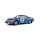 Alpine A110 1600S Blue N°23 Nicolas/Vial Rallye MonteCarlo 1972 1:18