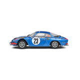 Alpine A110 1600S Blue N°23 Nicolas/Vial Rallye MonteCarlo 1972 1:18