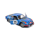 Alpine A110 1600S Blue N°23 Nicolas/Vial Rallye MonteCarlo 1972 1:18