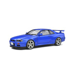 Nissan Skyline (R34) GT-R Blau 1999 1:18