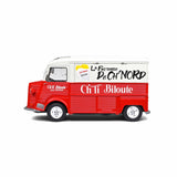 Citroën Type H Friterie "Ch'ti Biloute" Blanc et Rouge 1969 1/18