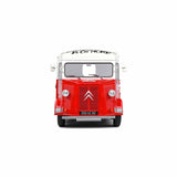 Citroën Type H Friterie "Ch'ti Biloute" Blanc et Rouge 1969 1/18