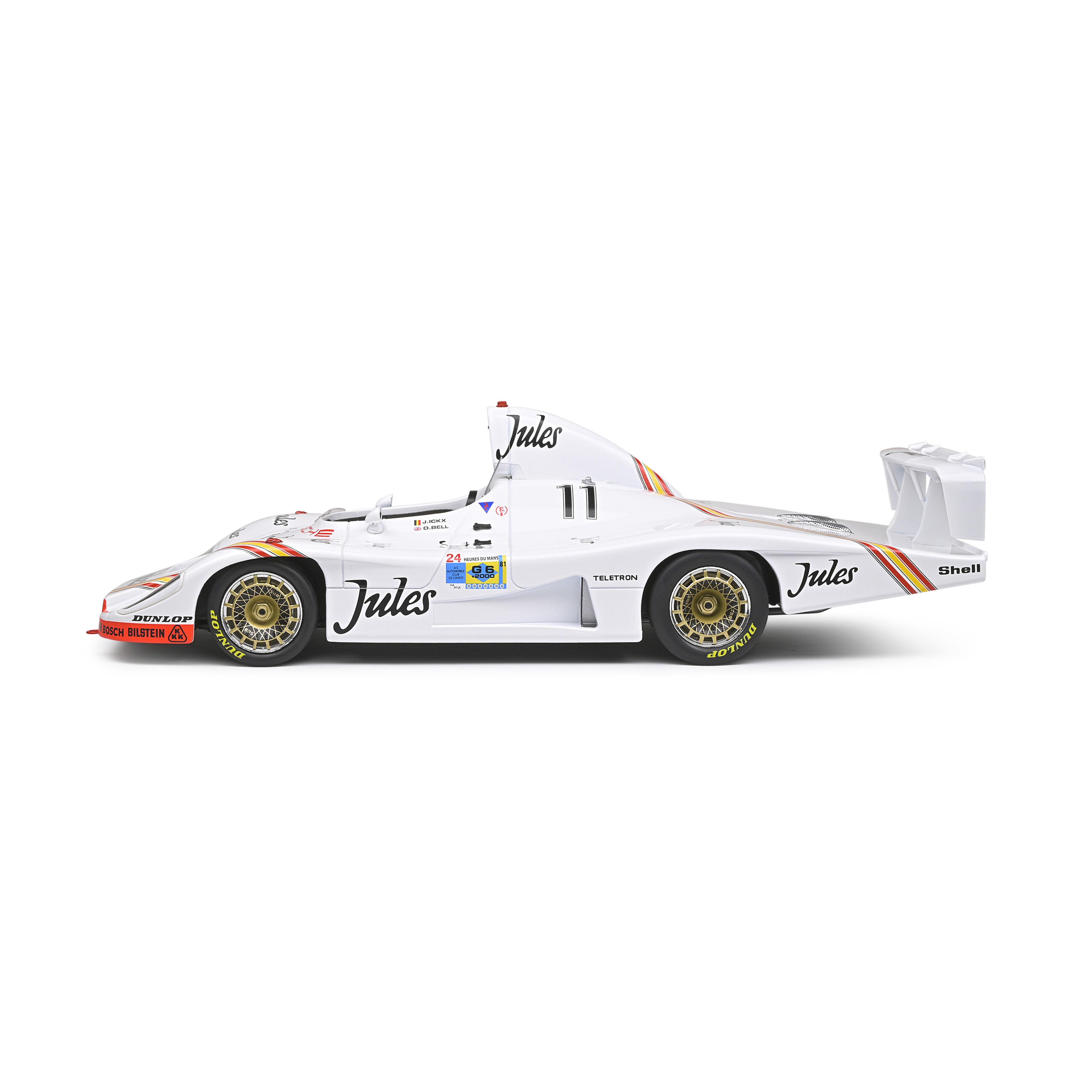 Porsche 936 Winner LeMans 1981 Blanc 1/18