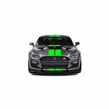 Ford Mustang Shelby GT500 Karbonisiert Grau/Neon Grün 2020 1:18