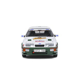 Ford Sierra Cosworth Blanc N°8 Auriol/Ocelli Tour de Corse 1988 1/18