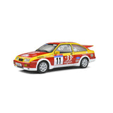 Ford Sierra RS 500 Rouge N°11 Auriol/Ocelli Tour de Corse 1987 1/18