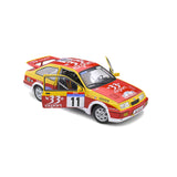 Ford Sierra RS 500 Rouge N°11 Auriol/Ocelli Tour de Corse 1987 1/18