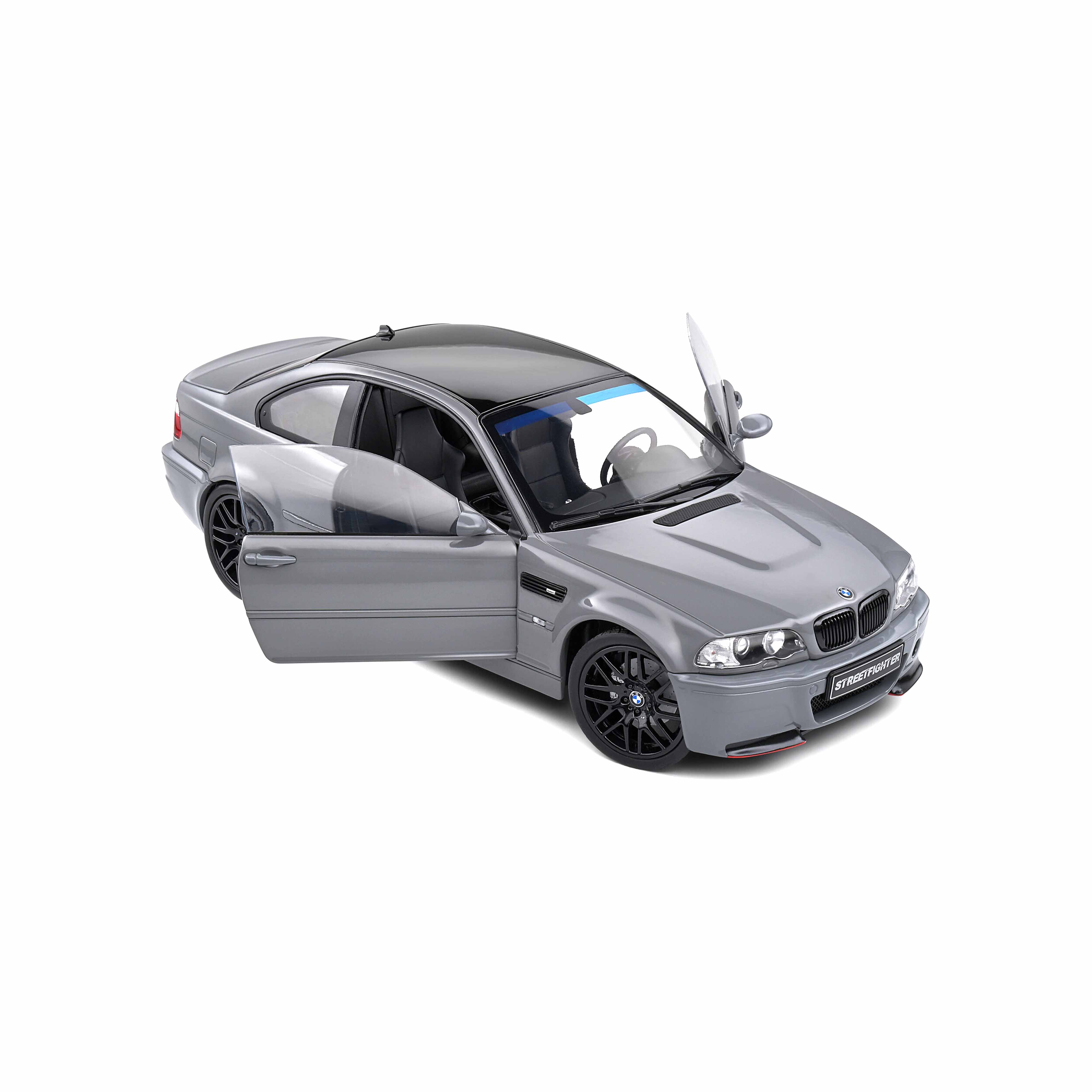 BMW E46 M3 Coupé Streetfighters Nardo Gris 2000 1/18