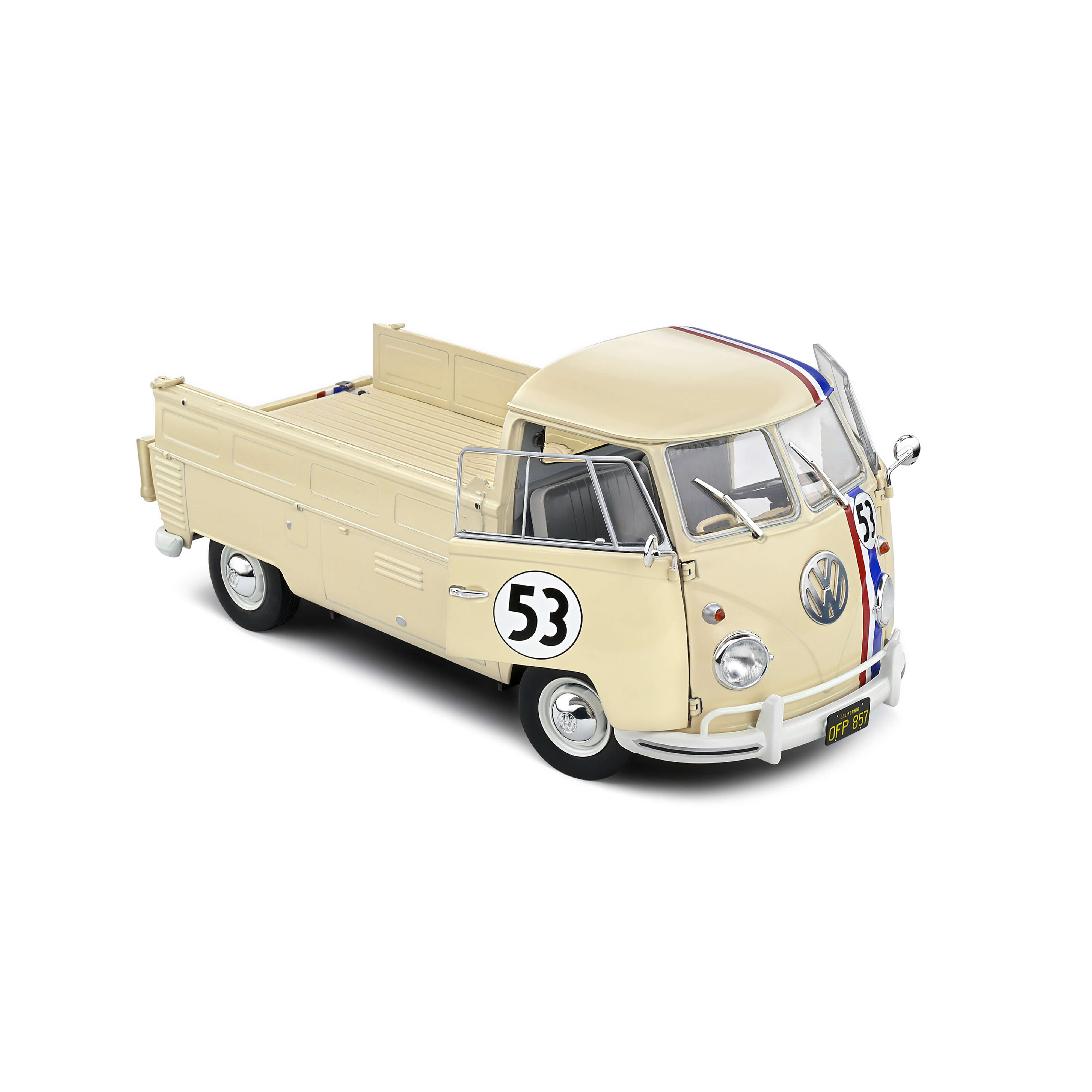 VW T1 Pick-Up Racer 53 Beige 1950 1:18