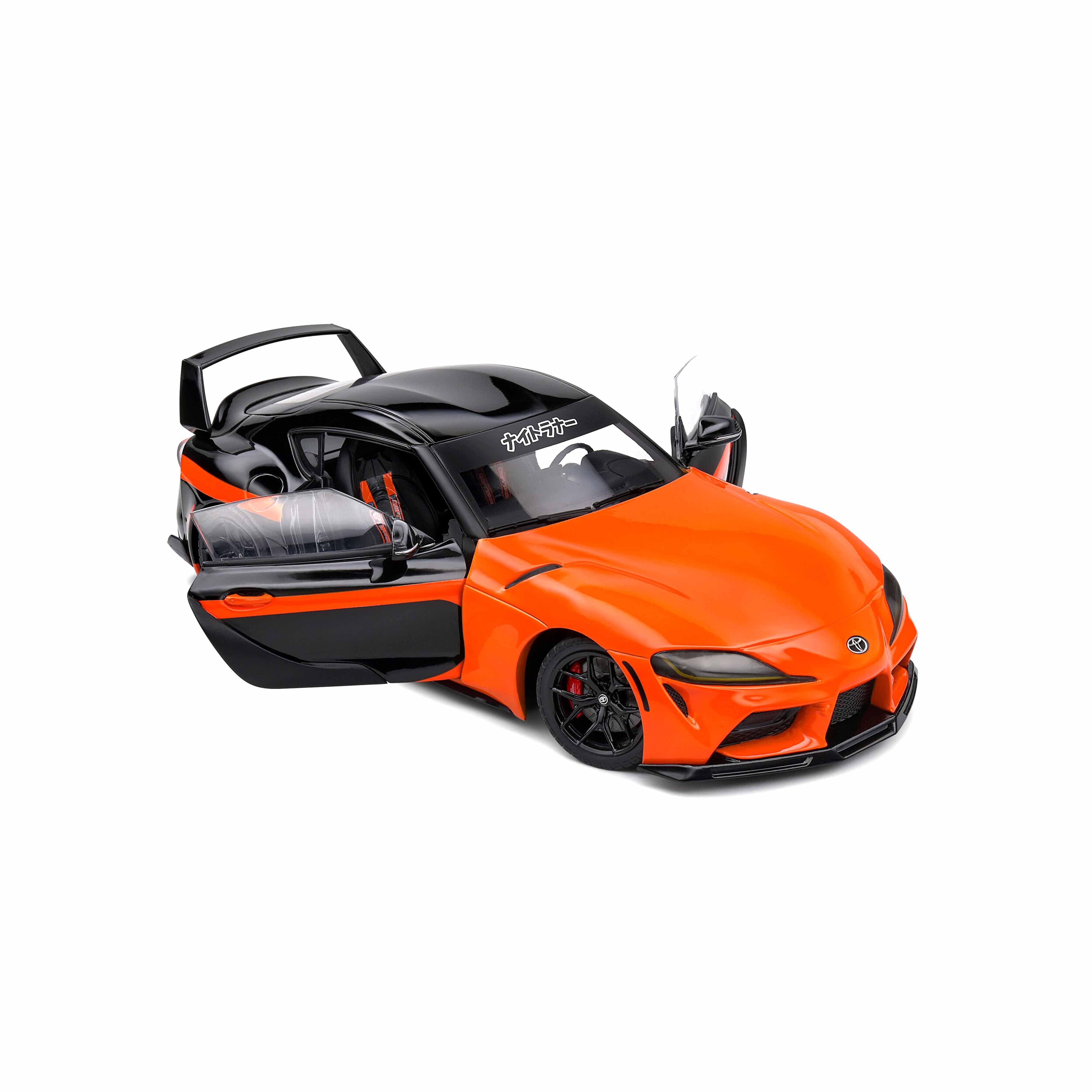 Toyota GR Supra Streetfighter Orange 2024 1:18