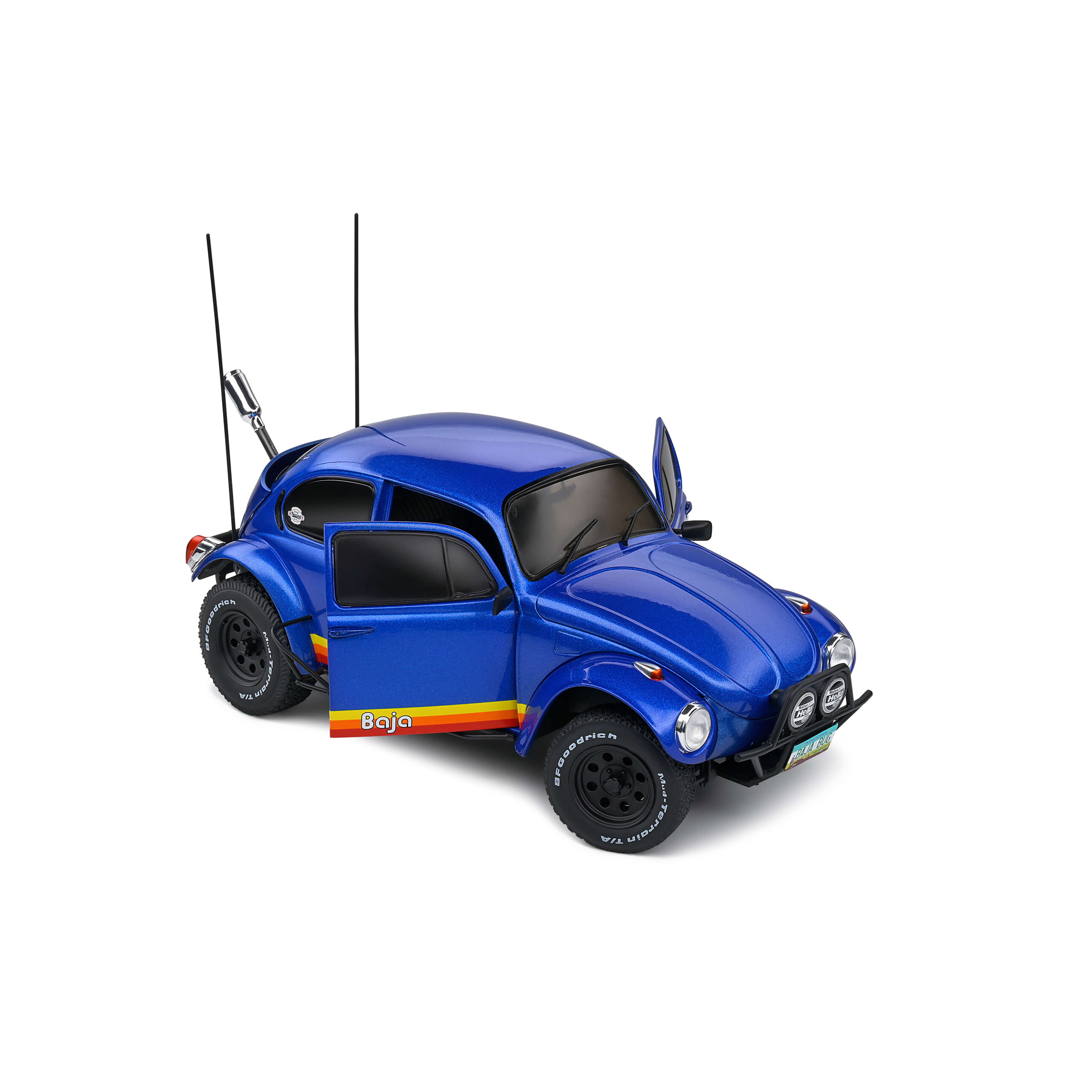 VW Beetle Baja Blue 1975 1:18