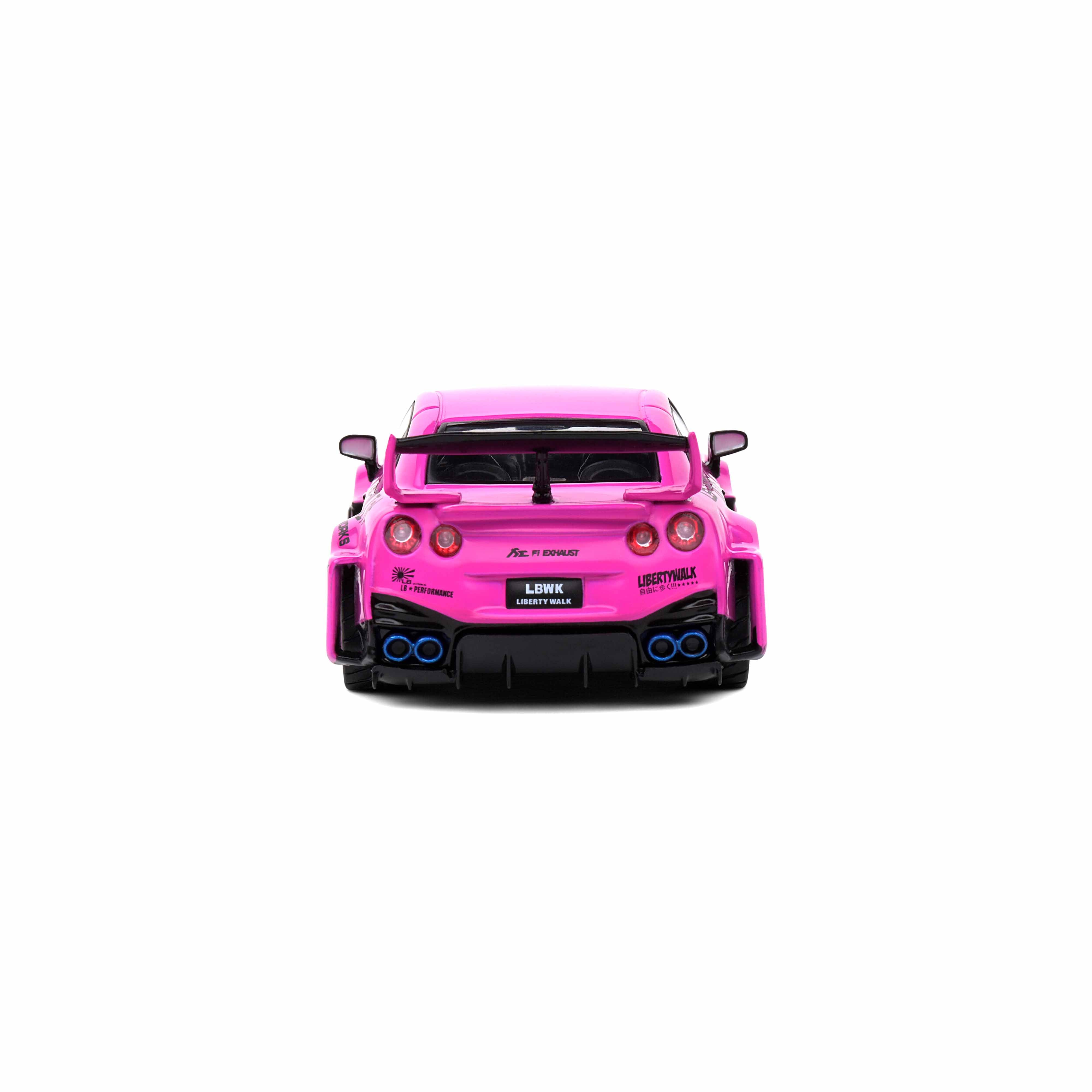 Nissan GTR35 LBWK Silhouette Violet 2019 1/43