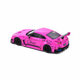 Nissan GTR35 LBWK Silhouette Purple 2019 1:43