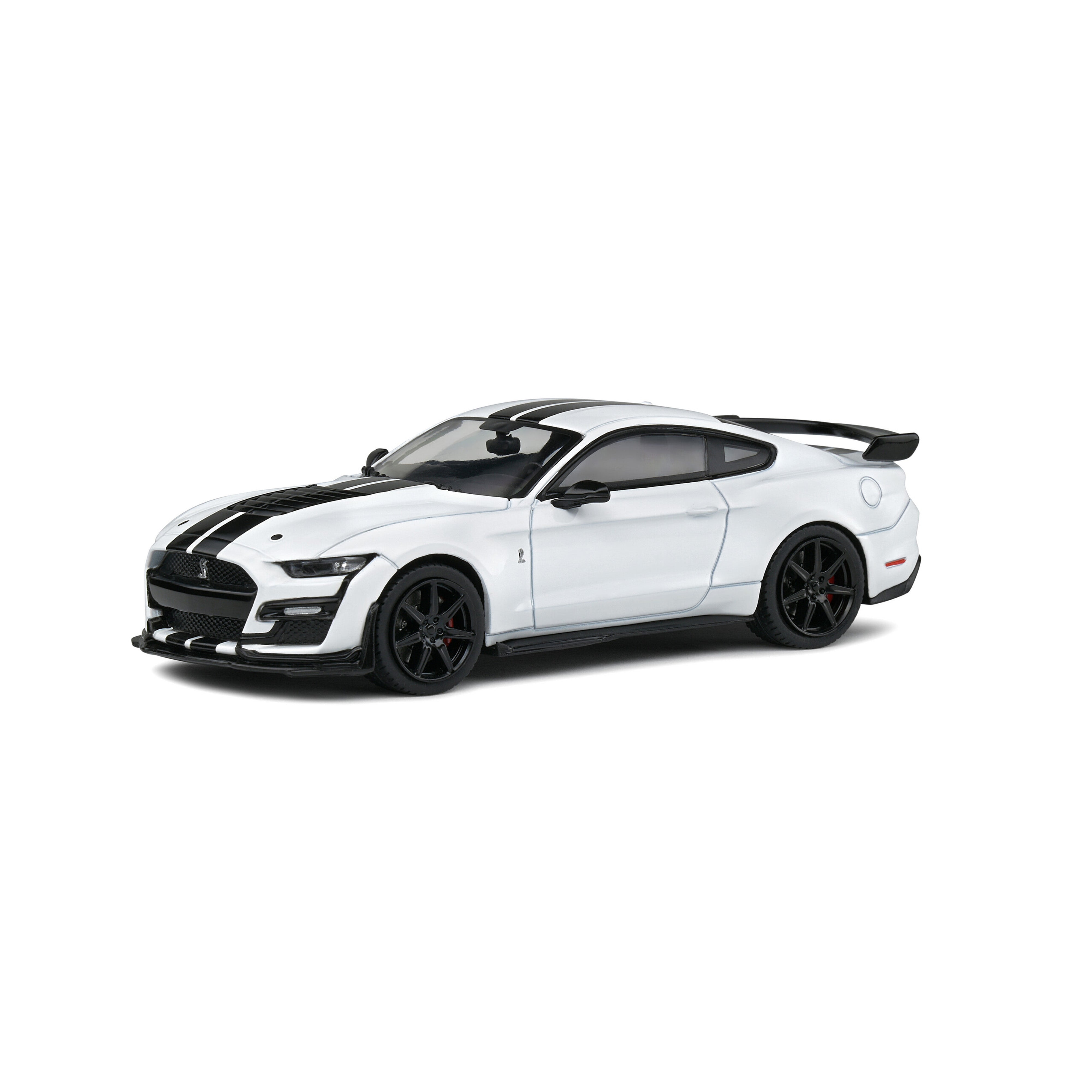 Shelby Mustang GT500 Bandes Noir et Blanc 1/43