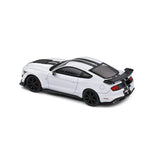 Shelby Mustang GT500 Stripes Black & White 1:43