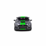 Shelby Mustang GT500 Grey with Neon Green 2020 1:43