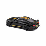 Shelby Mustang GT500 Black W/Gold Stripe 2020 1:43